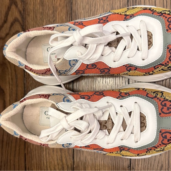 Gucci multicolored sneakers like new - Picture 2 of 12